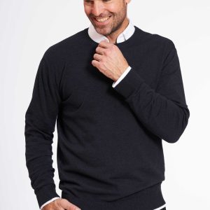 Struktur Strik 'Slangerup' - Dark Navy/Black Twist