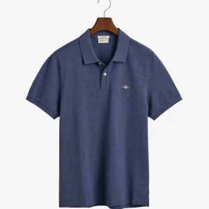Gant Shield Piqué Polo Blå