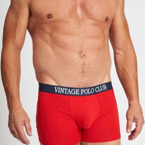 Bambus Boxers 'Nibe' - Red/Blue