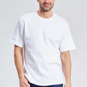 Box Fit T-Shirt 'Galten' - Optical White