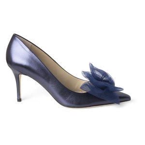 Custommade Aljo Metallic Tulle Blue