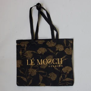 LE MOSCH Logo taske i Sort/Karry